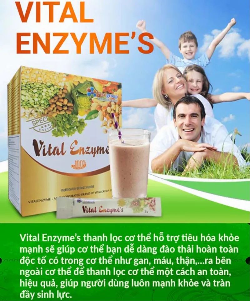 chia sẻ thông tin lừa đảo vital enzymes