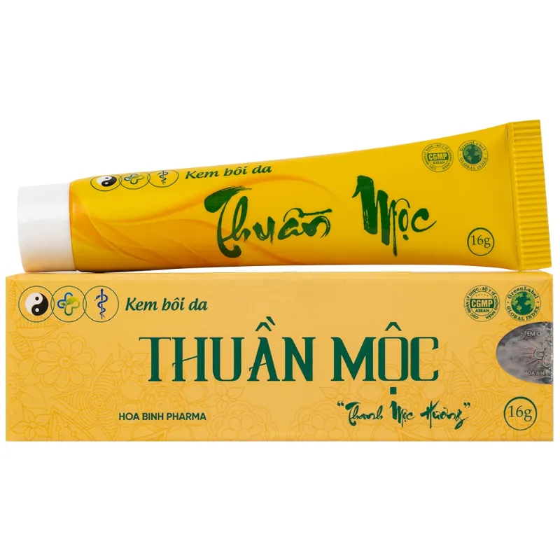 Kem bôi da thuần mộc