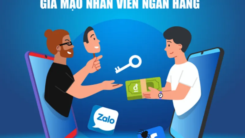 nhân viên ngân hàng gọi điện